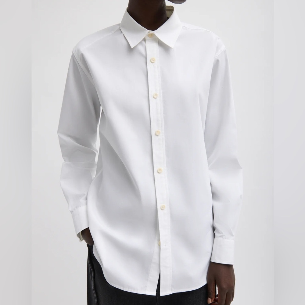 NWOT Tibi Charlie button up size medium